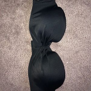 hollister black bathing suit 32a